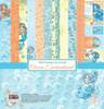 Papier do scrapbookingu dwustronny i jednostronny 30,5 x 30,5 cm OCEAN ENCHANTMENT 8 szt. ScrapBerry`s